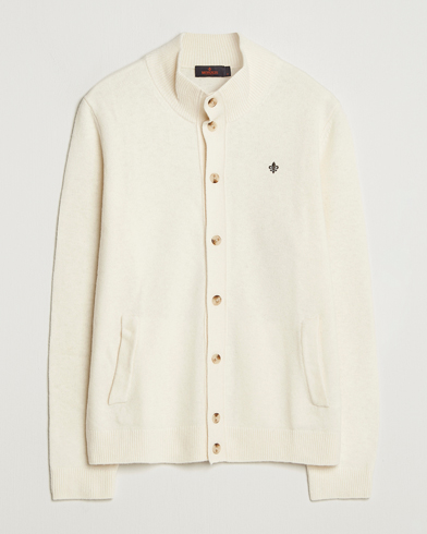 Morris Hertford Button Cardigan Off White – Valkoinen