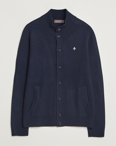 Morris Hertford Button Cardigan Navy – Sininen