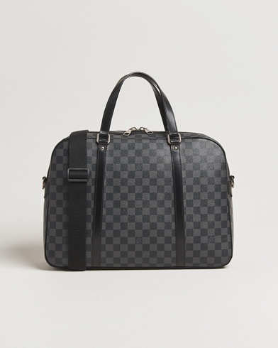 Louis Vuitton Pre-Owned Jorn Porte Documents Damier Graphite – Harmaa