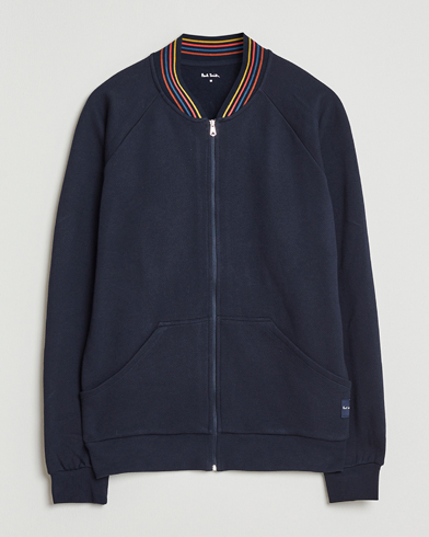 Paul Smith Artist Rib Full Zip Navy – Sininen