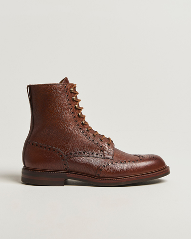 Crockett & Jones Islay Boot Tan Scotch Grain Calf – Ruskea