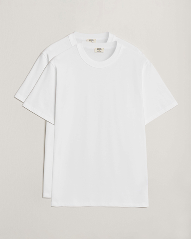 Armor Lux for Care of Carl Armor-lux 2-Pack Heritage Callac T-Shirt White/White – Valkoinen