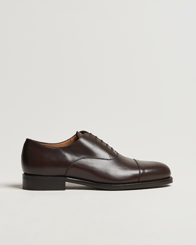 Oscar Jacobson Oxford Shoes Dark Mud Brown – Ruskea