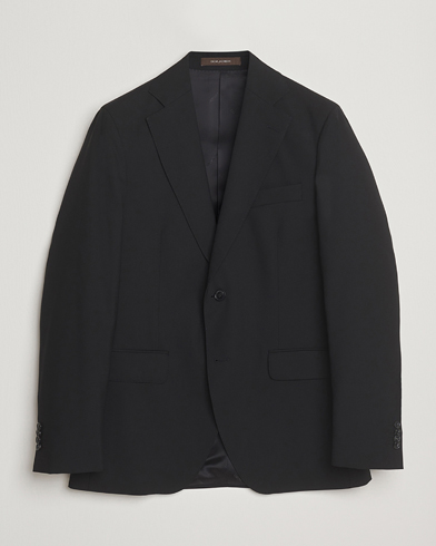Oscar Jacobson Fogerty Wool Blazer Black – Musta