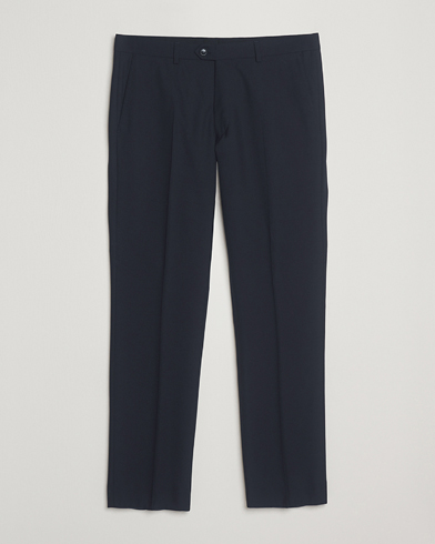 Oscar Jacobson Dandy Wool Trousers Navy – Sininen
