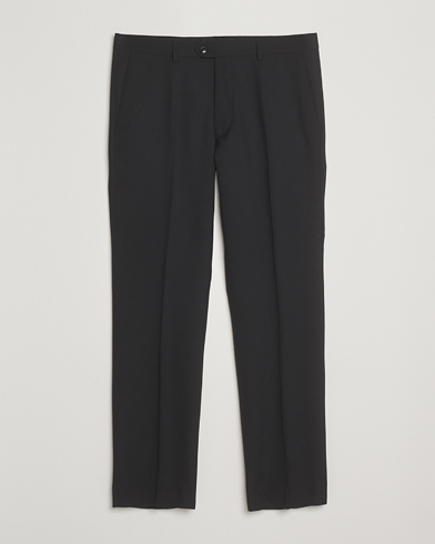 Oscar Jacobson Dandy Wool Trousers Black – Musta