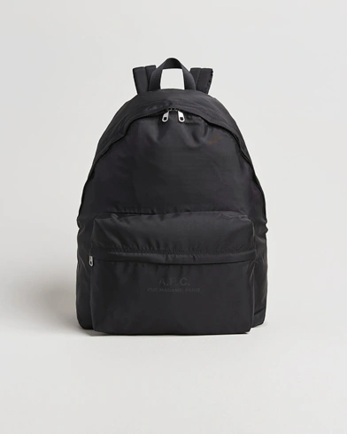 A.P.C. Backstage Nylon Cordura Backpack Black – Musta