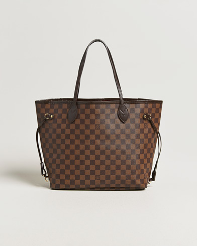 Louis Vuitton Pre-Owned Neverfull MM Damier Ebene – Ruskea