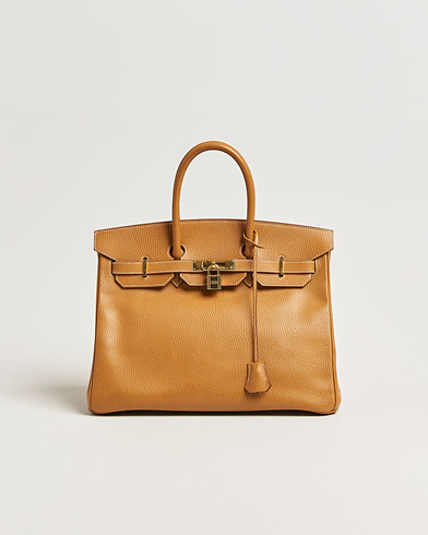 Hermès Pre-Owned Birkin 35 Ardennes Gold – Kulta