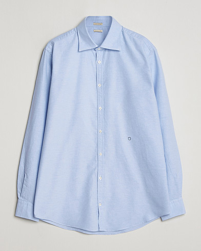 Massimo Alba Genova Oxford Shirt Sky Blue – Sininen
