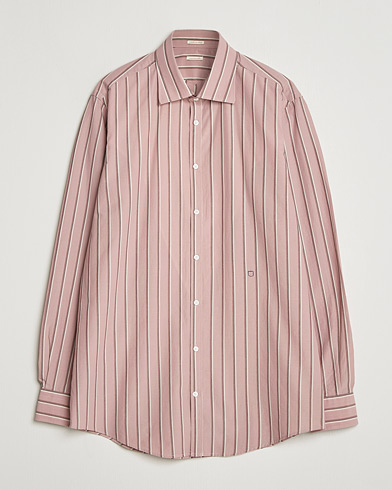 Massimo Alba Genova Striped Shirt Old Rose – Vaaleanpunainen