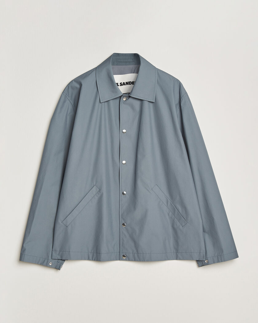 Jil Sander Back Logo Bomber Jacket Grey – Harmaa