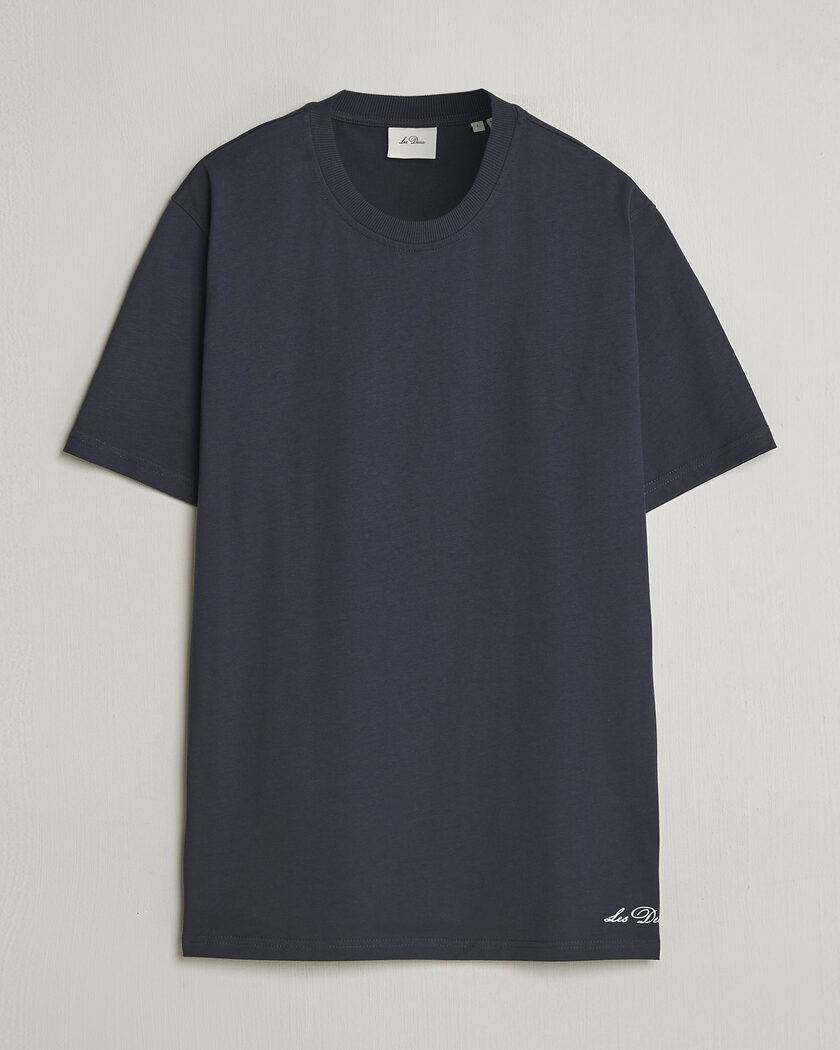 LES DEUX Ben Artist T-Shirt Navy – Sininen