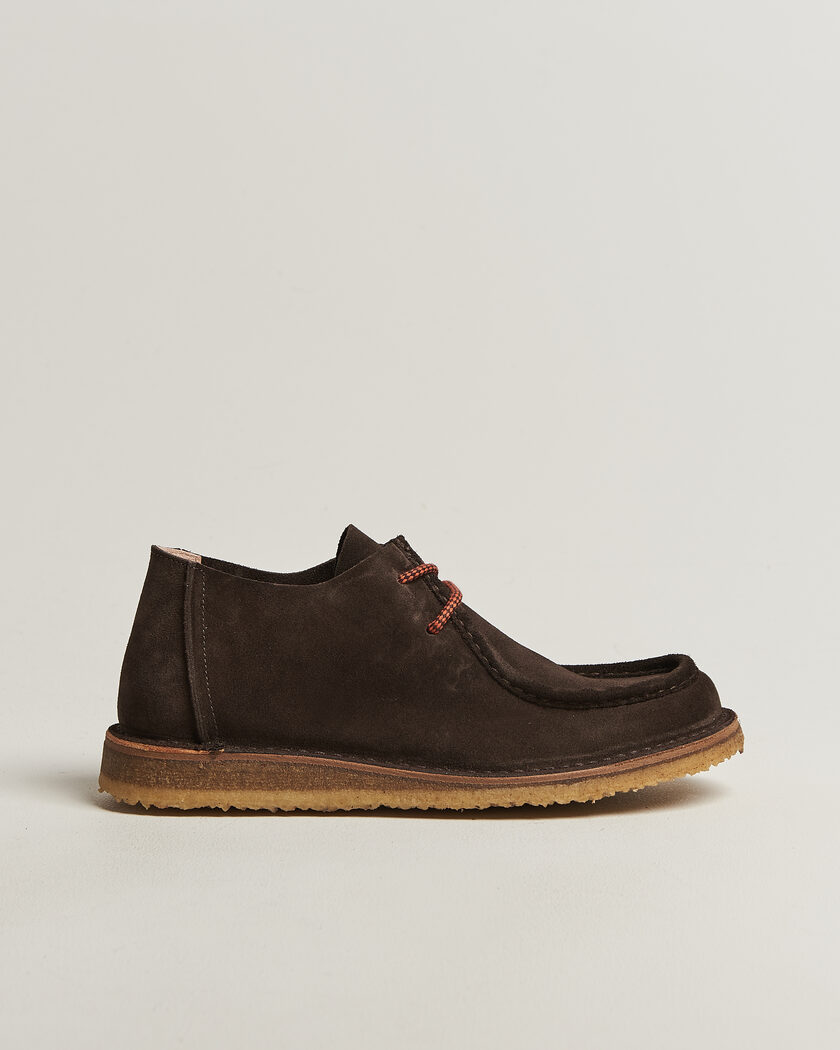 Astorflex Beenflex Shoes Dark Brown Suede – Ruskea