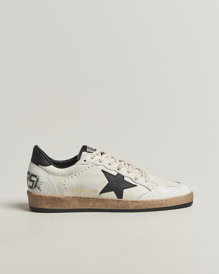 Golden Goose Ball Star Sneakers White/Black – Valkoinen