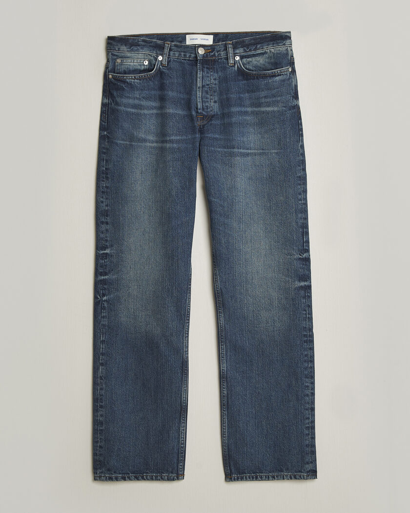 Samsøe Samsøe Eddie Regular Fit Jeans Nippon Blue – Sininen
