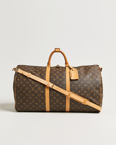 Louis Vuitton Pre-Owned Keepall Bandouliére 55 Monogram – Ruskea