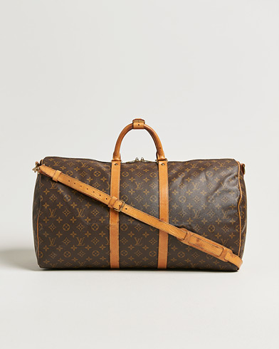 Louis Vuitton Pre-Owned Keepall Bandouliére 55 Monogram – Ruskea