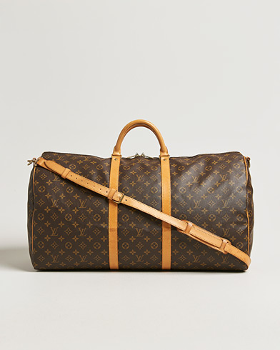 Louis Vuitton Pre-Owned Keepall Bandouliére 60 Monogram – Ruskea