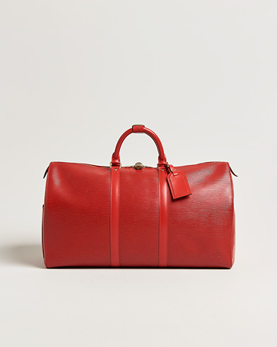 Louis Vuitton Pre-Owned Keepall 50 Epi Leather Red – Punainen
