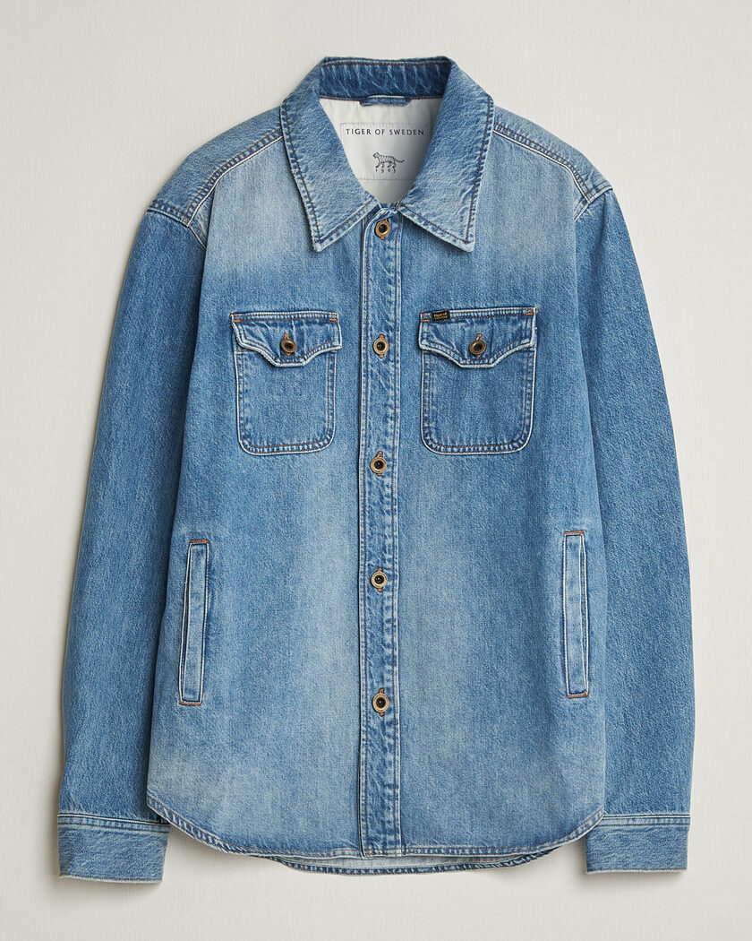 Tiger of Sweden Get Denim Jacket Light Blue – Sininen