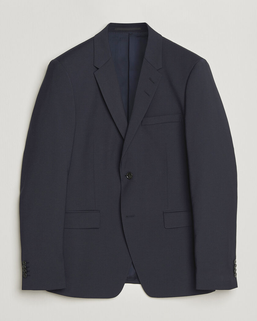 Tiger of Sweden Jamie Wool Travel Suit Blazer Dark Ink – Sininen