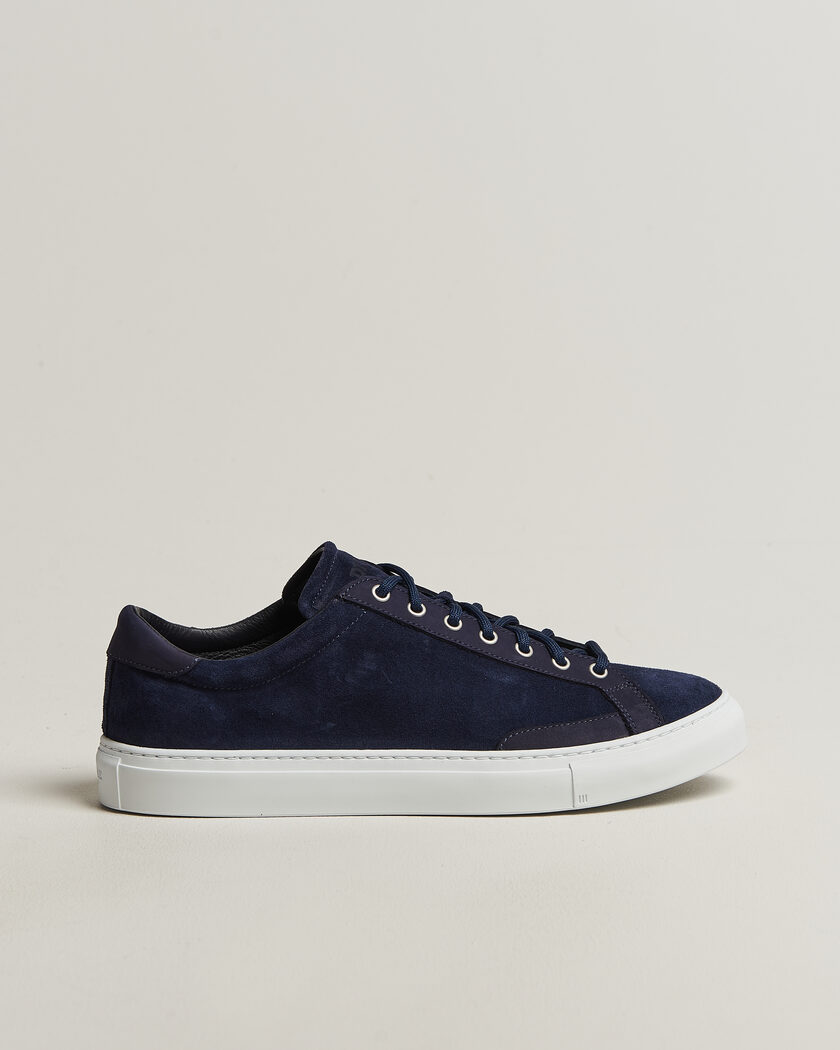 Diemme Veneto Low Sneaker Navy Suede – Sininen