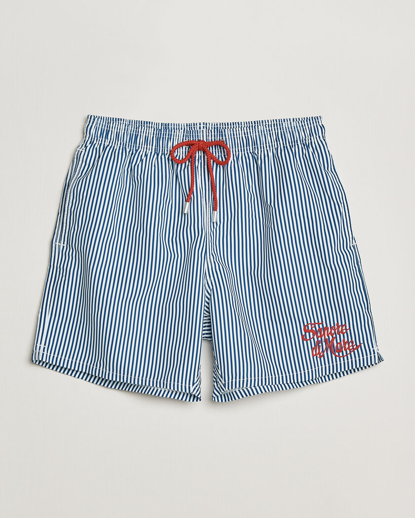 MC2 Saint Barth Printed Swim Shorts Sapore Di Mare – Sininen