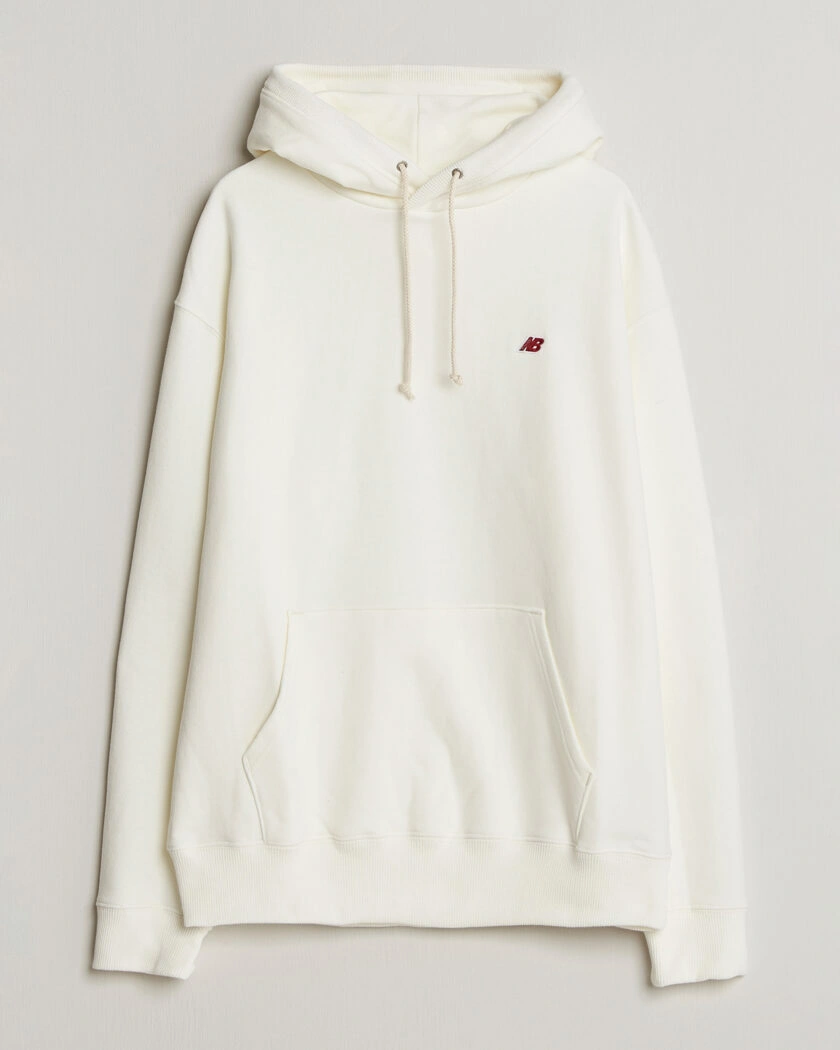 New Balance Made In US & UK New Balance Made In USA Core Hoodie Sea Salt – Valkoinen