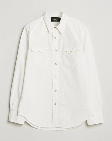 RRL Buffalo Western Shirt White – Valkoinen