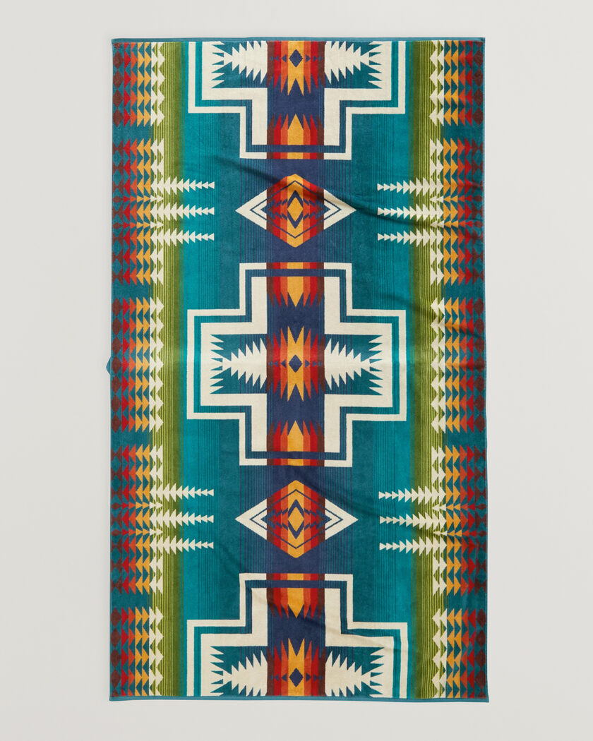 Pendleton Oversized Jacquard Spa Towel Century Harding – Monivärinen