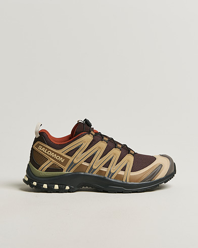 Salomon XA Pro 3D Sneakers Black Coffee/Kelp – Ruskea
