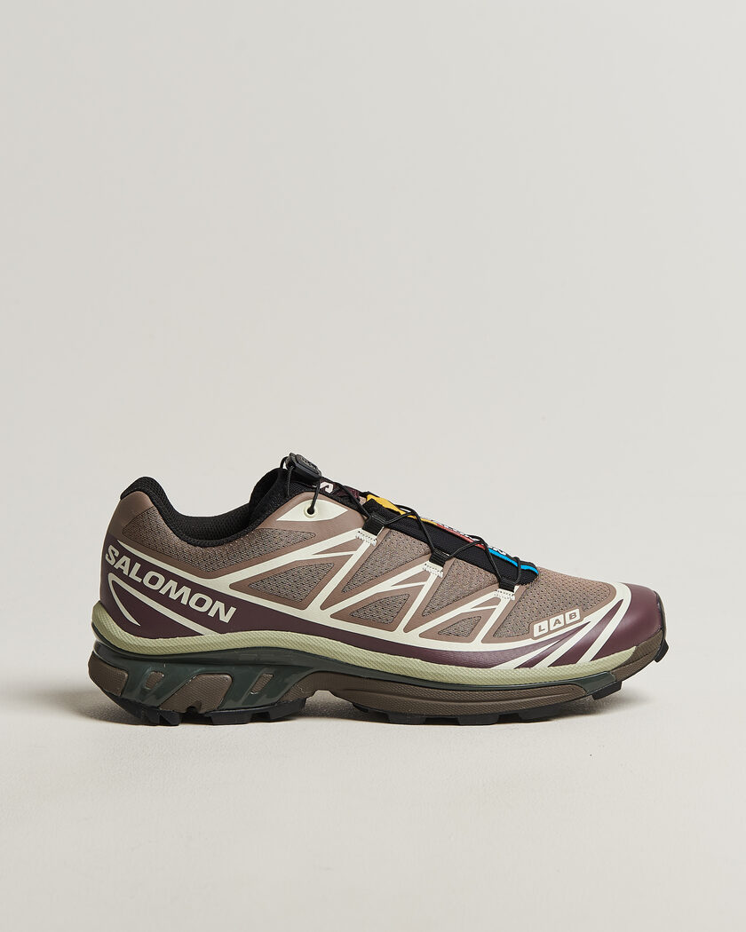 Salomon XT-6 Sneakers Walnut/Huckleberry – Ruskea