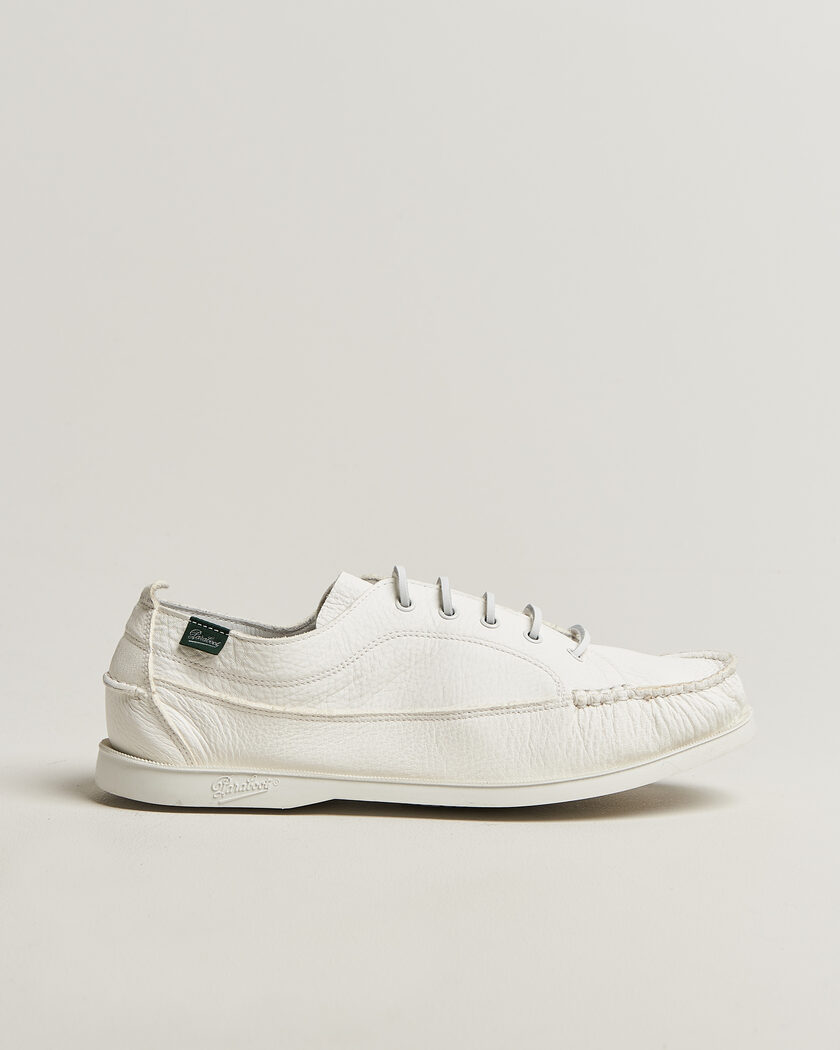 Paraboot Malibu Sneaker White Deerskin – Valkoinen