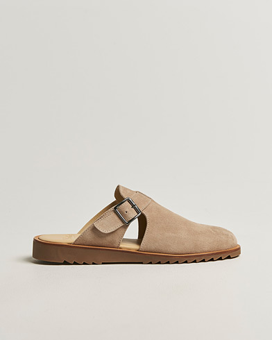Paraboot Athenes Sandal Grey Suede – Beige