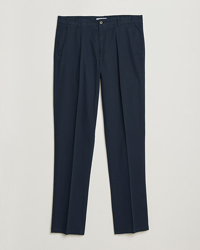 Boglioli Regular Fit Cotton Chinos Navy – Sininen