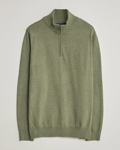 Barbour Lifestyle Cotton Half Zip Smokey Olive – Vihreä