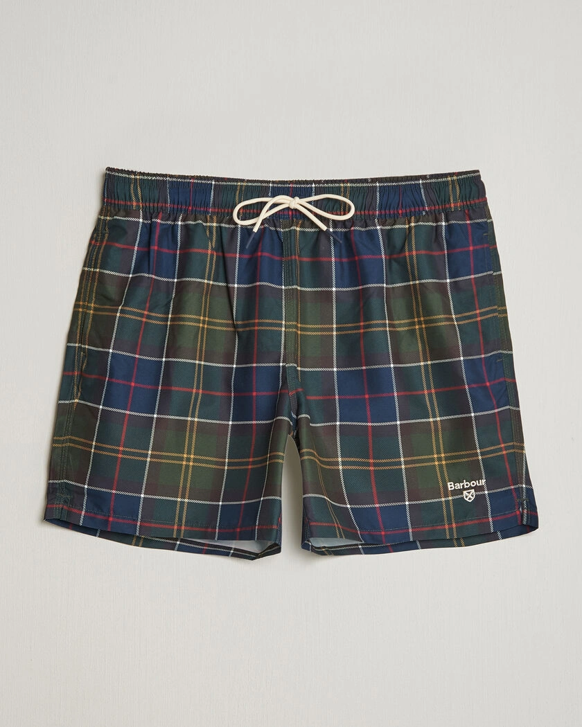 Barbour Lifestyle Staple Tartan Swimshorts Classic Tartan – Monivärinen