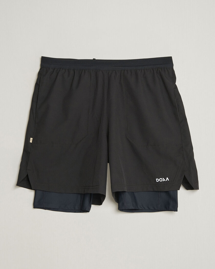 DOXA Rerun 2-In-1 Shorts Black – Musta