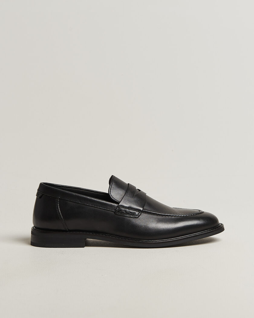 Gant Lozham Leather Loafer Black – Musta