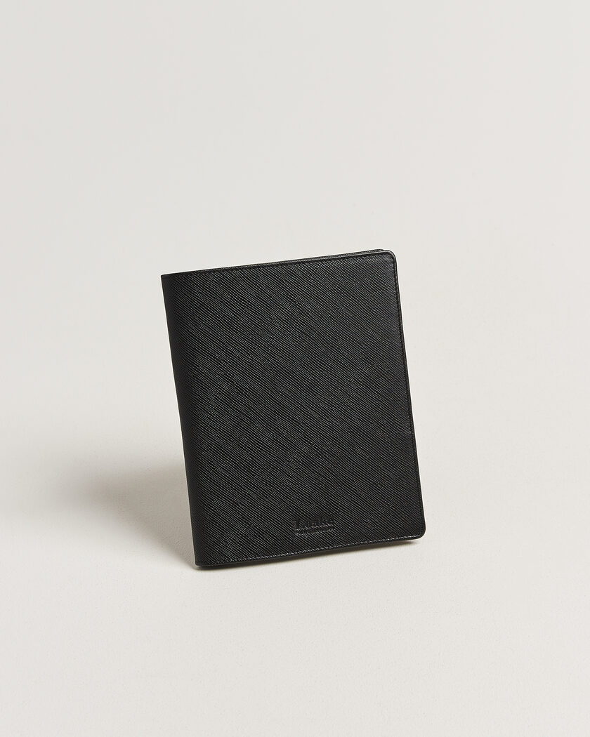 Loake Shoemakers Savoy Grain Leather Notebook Black – Sininen