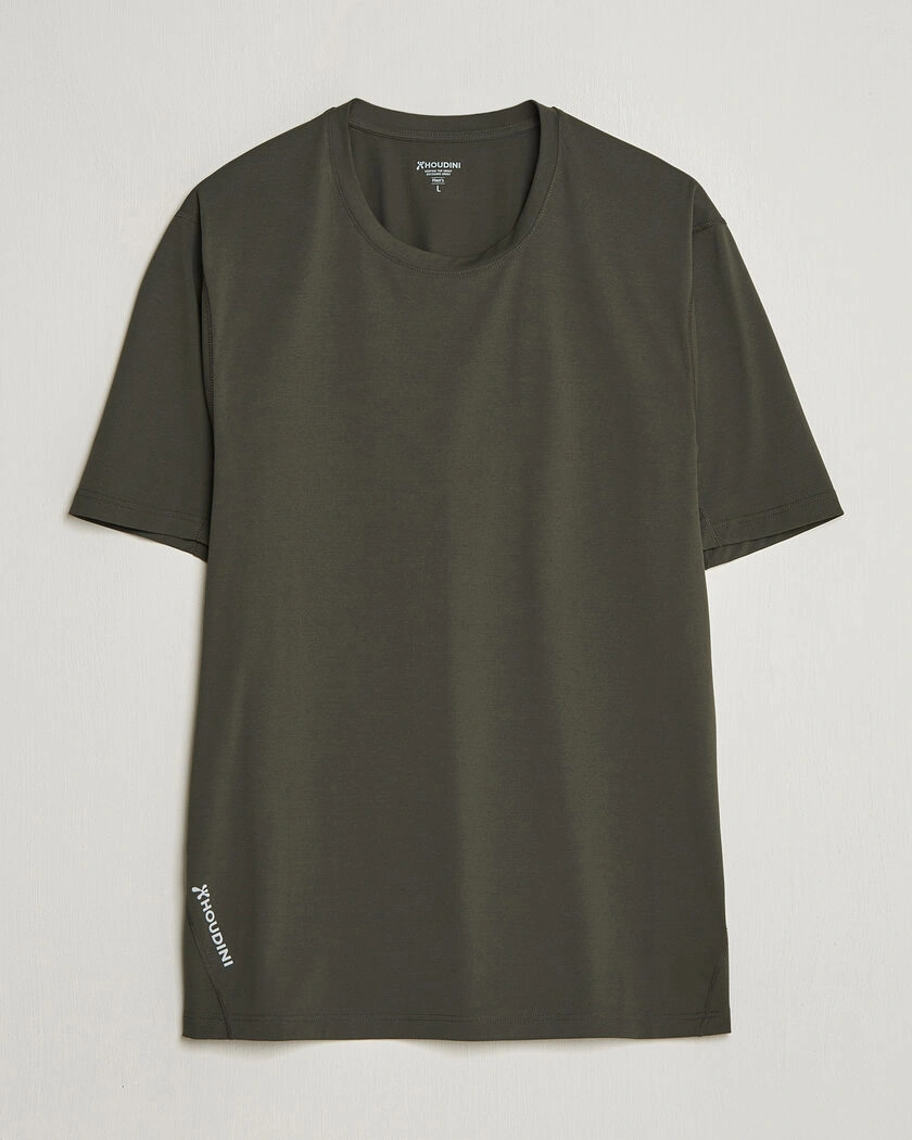 Houdini Pace Air T-Shirt Green Illusion – Vihreä