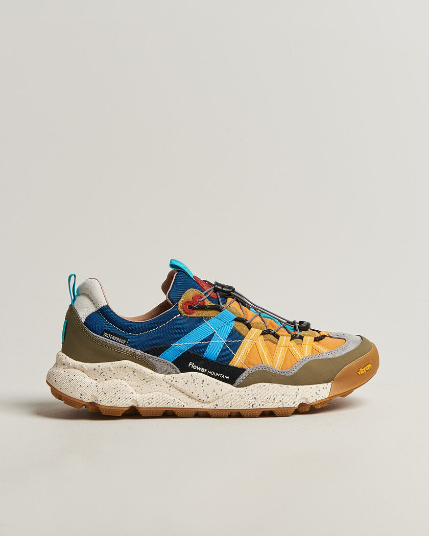 Flower Mountain Iwano 2 Suede/Nylon Trail Sneaker Multi – Monivärinen