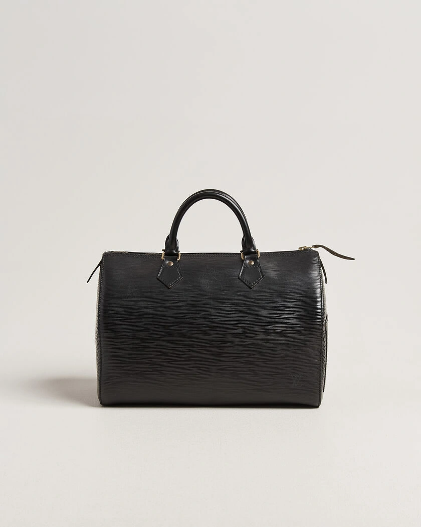 Louis Vuitton Pre-Owned Speedy 30 Epi Leather Black – Musta