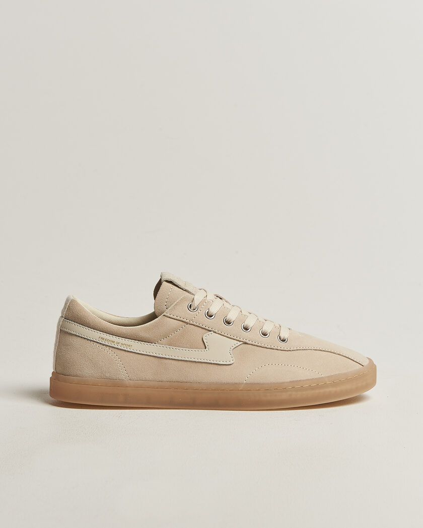 Stepney Workers Club Surma S-Strike Suede Sneaker Oat – Beige
