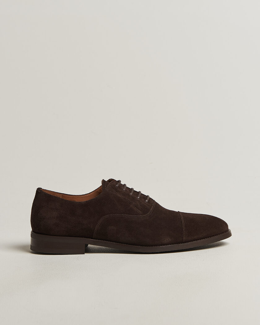 Myrqvist Vinterviken II Oxford Dark Brown Suede – Ruskea