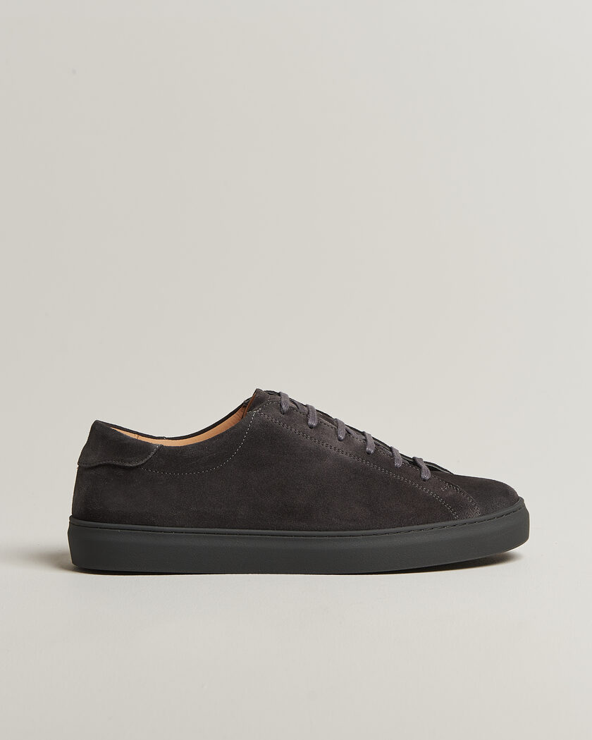 Myrqvist Oaxen Monochrome III Sneakers Dark Grey Suede – Harmaa
