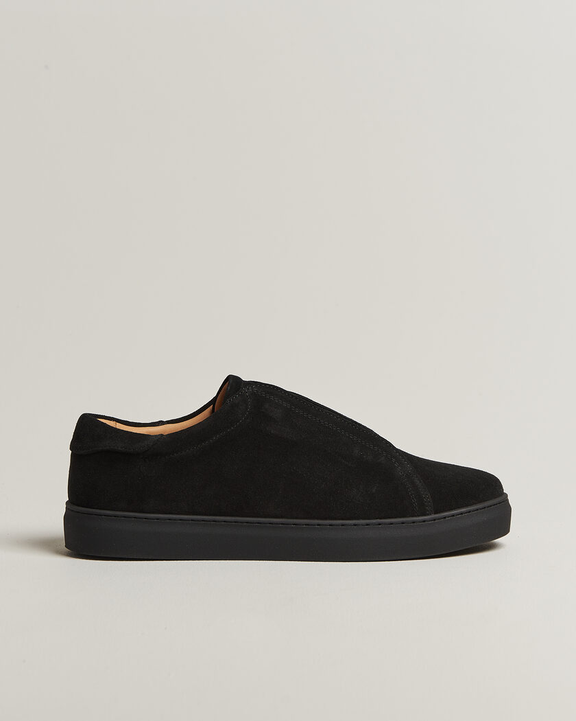Myrqvist Alnö Monochrome II Sneakers Black Suede – Musta