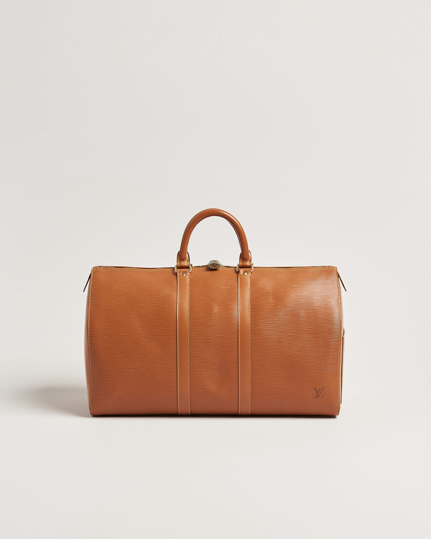 Louis Vuitton Pre-Owned Keepall Epi Leather 45 Brown – Ruskea