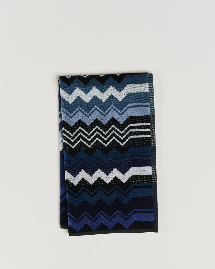 Missoni Home Giacomo Hand Towel 70x40cm Multi Blue – Sininen